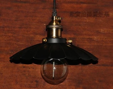 60w retro loft style vintage lighting industrial pendant light fixtures edison lamp in american country style