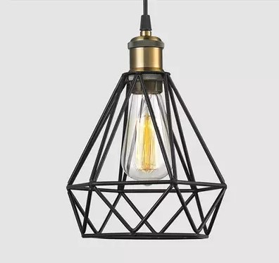60w rh edison vintage lamp industrial pendant light fixtures with lampshade in loft style ,lamparas colgantes