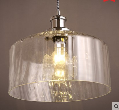 60w vintage pendant lamp fixtures industrial lighting with glass lampshade in edison loft style ,lamparas vintage