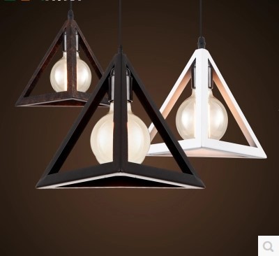 industrial loft lamp vintage pendant light fixtures with metal lampshade,lustre para sala hanglampen