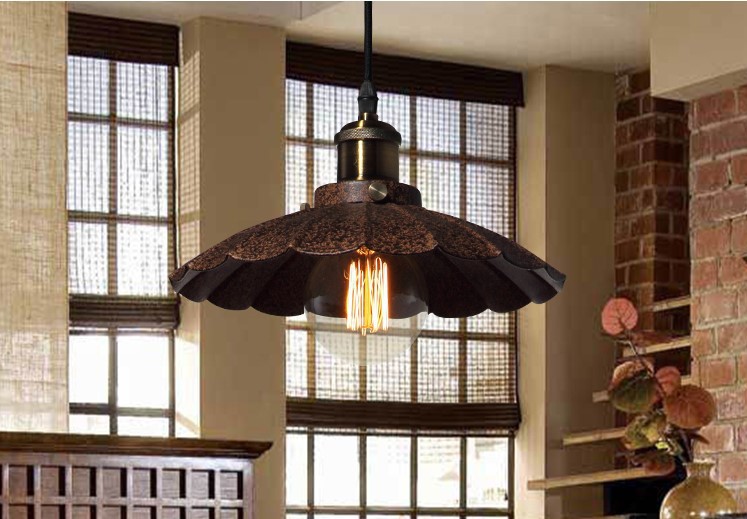 loft style vintage pendant light industrial lamps fixtures edison lamp in american country style
