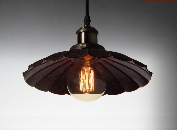 loft style vintage pendant light industrial lamps fixtures edison lamp in american country style