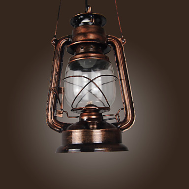 retro inspired led vintage pendant light lamp for home lighting
