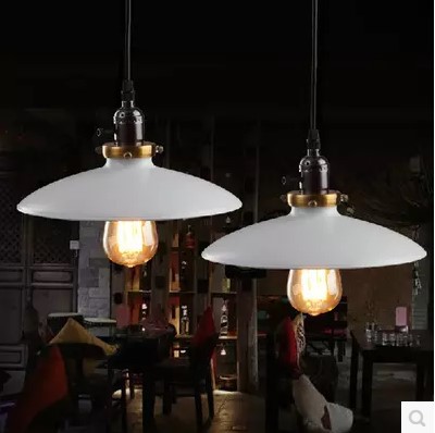 retro loft style edison vintage pendant light industrial lamps fixtures with lampshade,lamparas de techo vintage - Click Image to Close
