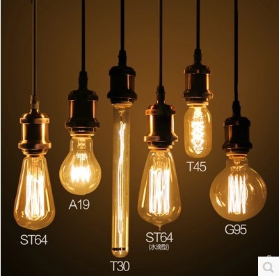 retro loft style industrial lighting pendant lights fixtures with edison bulbs,vintage pendant lamp lampara colgante de techo - Click Image to Close
