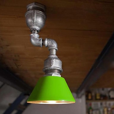 retro style loft led vintage industrial pendant pipe lamp hanging light ,lamparas colgantes suspenison luminairas