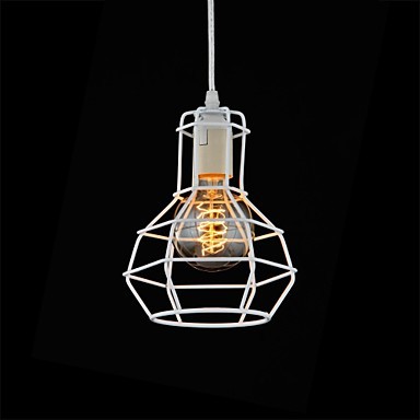 simple style metal edison bulb loft style pendant lights lamp for living dinning room lustres de sala