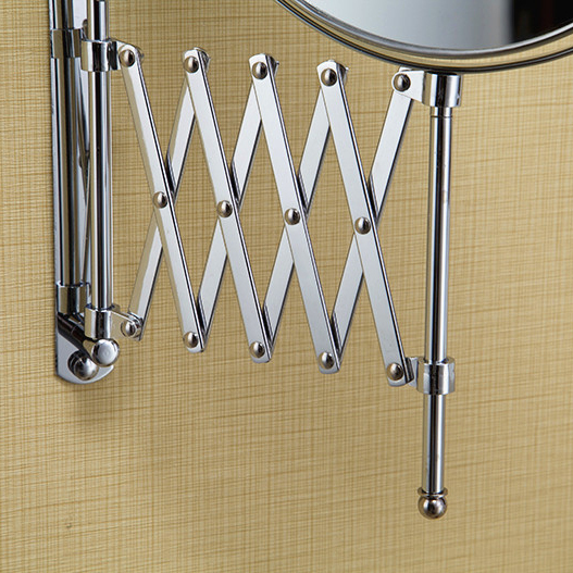 8" espelho banheiro solid brass chrome bathroom cosmetic mirror in wall mounted mirrors bathroom accessories 1228