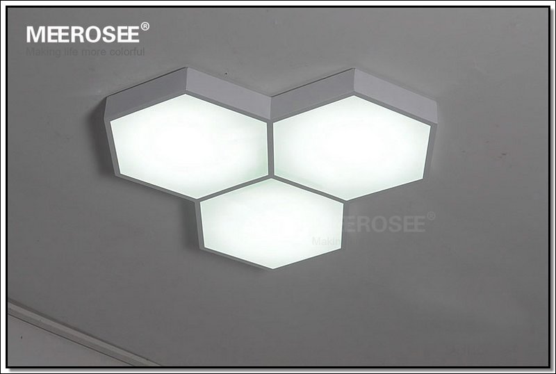 modern led ceiling light fixture lustre white flower shape ceiling lamp led lighting for living room/dining room