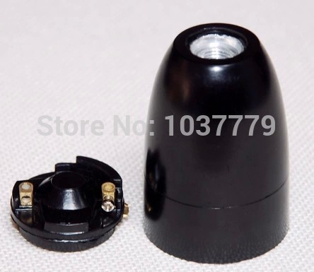 to usa plastic/aluminum/iron sockets competitive price 50pcs/lot e27 lighting accessories eadison bulb holders