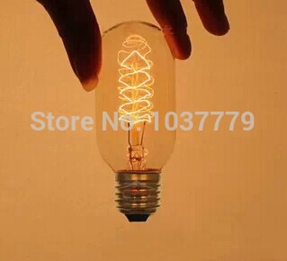 to usa whole price 32pcs /lot t45s old style edison filament bulb e27 vintage handmade art decorative lamps