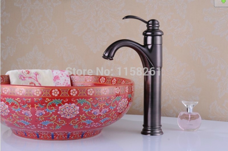 new single hole mount bath basin sink faucet brasstap sink mixer oil rubbed bronze tap cozinha torneira hj-6637r