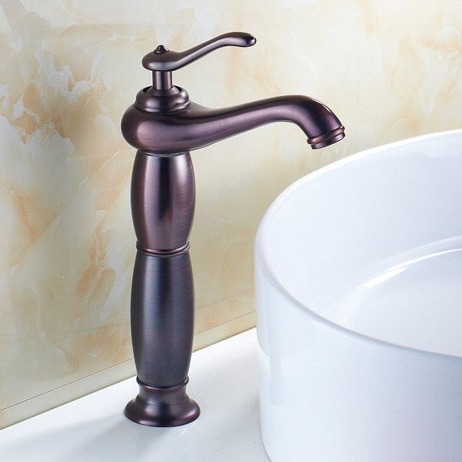 whole and retail oil rubbed bronze retro style kitchen mixer single hole bathroom basin sink faucet r1605a