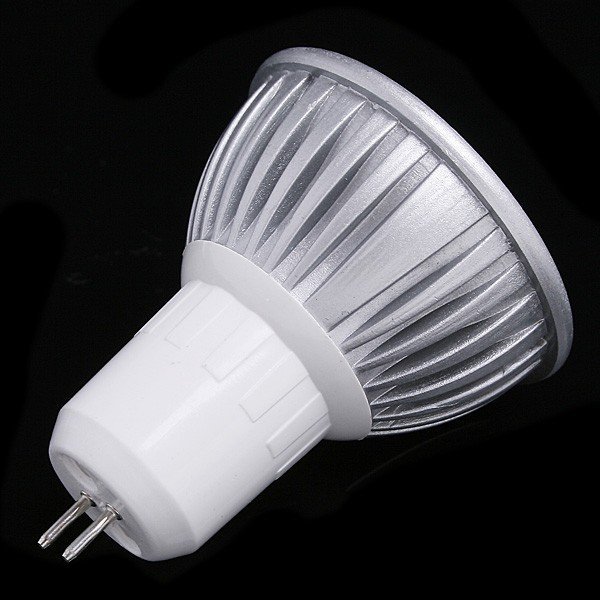 5pcs/lot led spotlight lamp gu5.3 85-265v 3w 270lm warm white/whire led gu 5.3 bulb spot light
