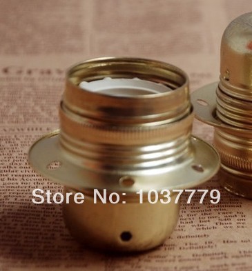 e27 alloy ceramic gold color lamp bases lamp sockets