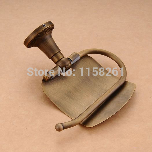 antique bronze finishing paper holder/roll holder/tissue holder, brass construction bathroom accessories banheiro hj-1107k