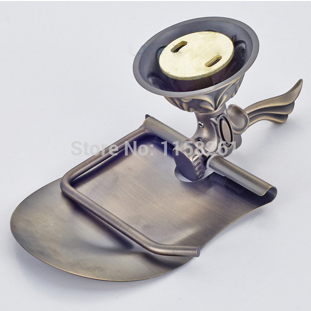 bathroom accessories solid brass antique paper holder,bathroom paper holder,paper rack zp-9351f