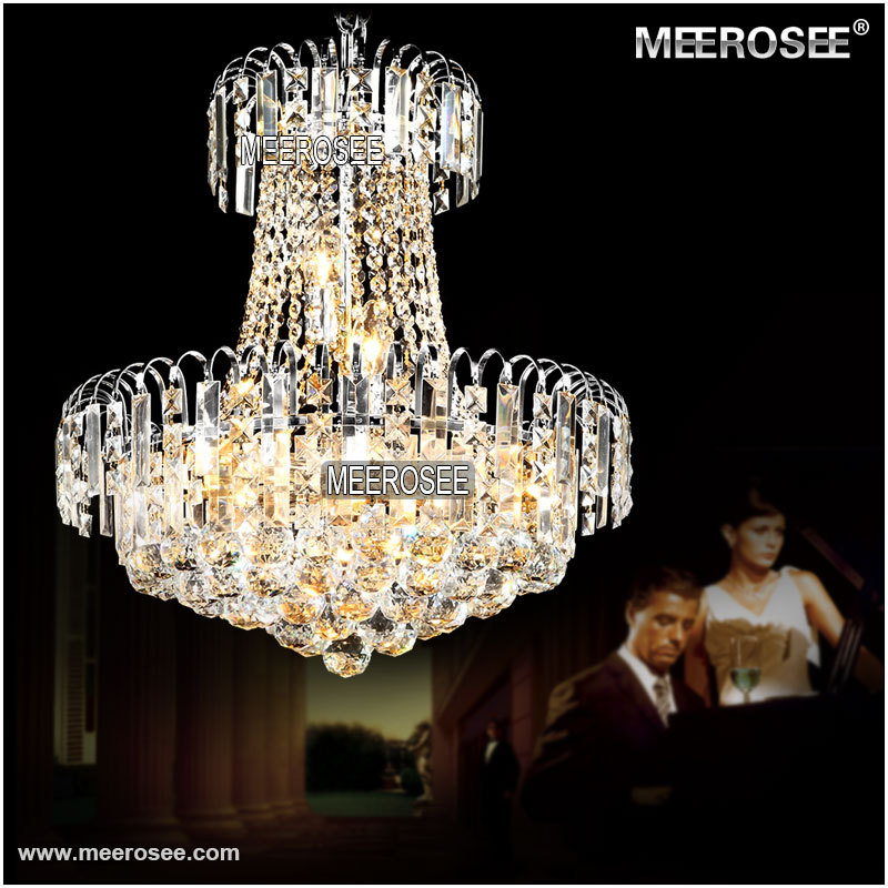 prompt royal empire golden crystal chandelier light french crystal ceiling pendant lights