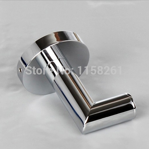 euro robe hook,clothes hook,solid brass chrome finish,bathroom hardware product robe hooks,bathroom accessories fm-3682