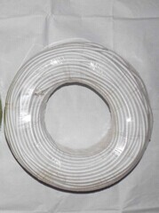 12 meter knitted wire cable for edison pendant lamp white color