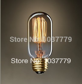 6pcs/lot -selling t45 old style edison filament bulbs