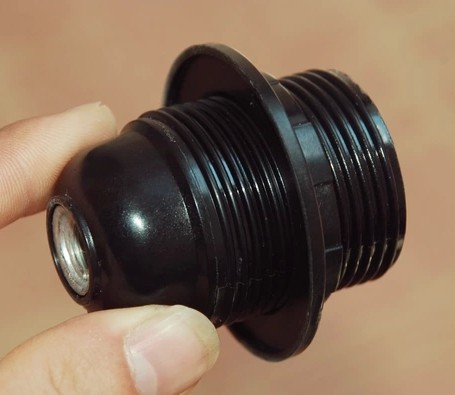20pcs/pack e27 black bakelite lamp holder for pendant lamp