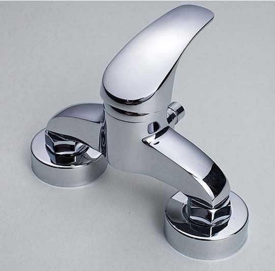 bathroom brass shower mixer set, shower faucet - Click Image to Close