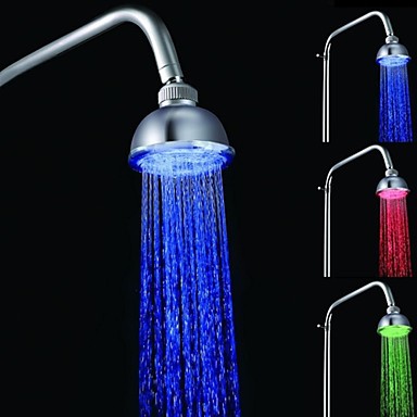 water saving rain led shower head contemporary aabs bowl shaped 3 colors ,chuveiro ducha quadrado