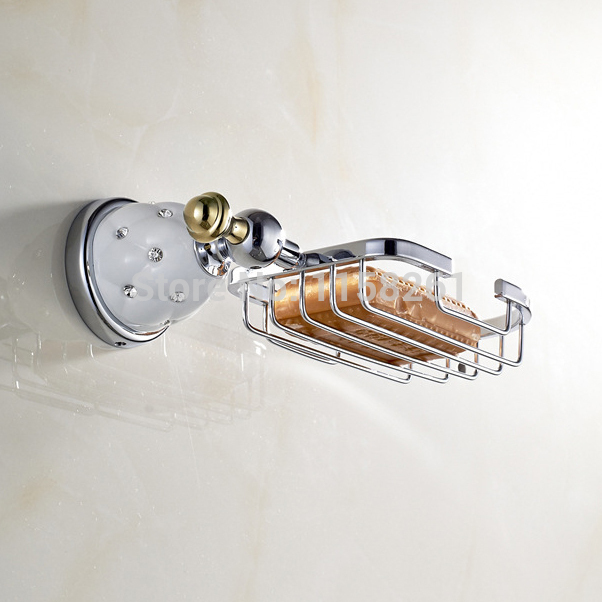 new chrome finish brass soap basket /soap dish/soap holder /bathroom accessories,bathroom furniture toilet vanity 5106