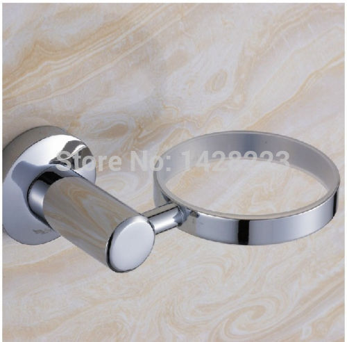 whole and retail contemporary chrome brass wall mounted bathroom glass soap dispenser