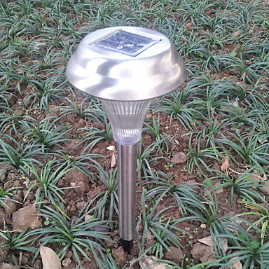 lampada led solar garden light lamp stainless steel solar power led lawn light outdoor lighting