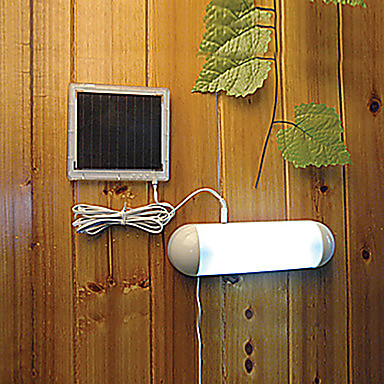 led solar garden light lamp with 5 lights , solar powered led wall light indoor luminaria luz