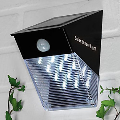 led solar sensor light garden lamp outdoor ,sconces solar led wall light luminaira luz