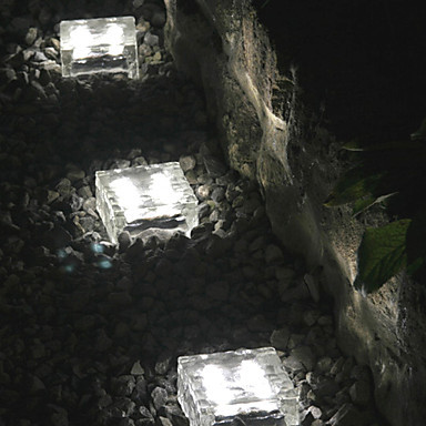 luminaria led solar light garden with 5 lights ,solar led deck underground lawn light outdoor lighting