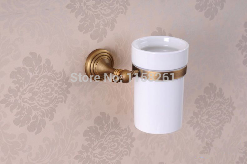 european luxurious bathroom accessorie antique bronze toilet brush holder-bathroom products/bath hardware hj-1209f - Click Image to Close