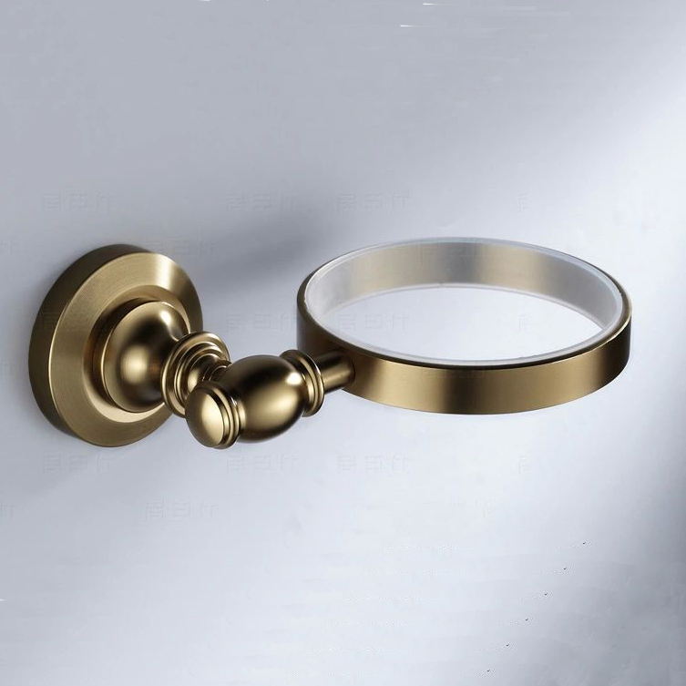 european luxurious bathroom accessories antique bronze toilet brush holder-bathroom products/bath hardware product mj-7007