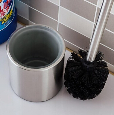 toilet brush set standing clean toilet brush 304# stainless steel bathroom accessories