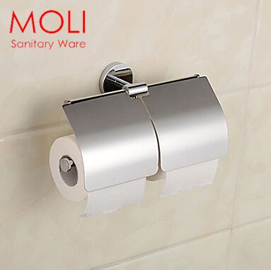 covered toilet paper holder bathroom toilet roll holder waterproof paper towel holder double paper holder bathroom accessories
