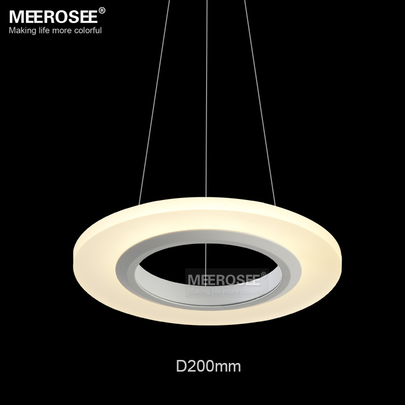 circle ring led modern chandelier light fixture led acrylic hanging lamp white led lighting stair lights md5057 fast