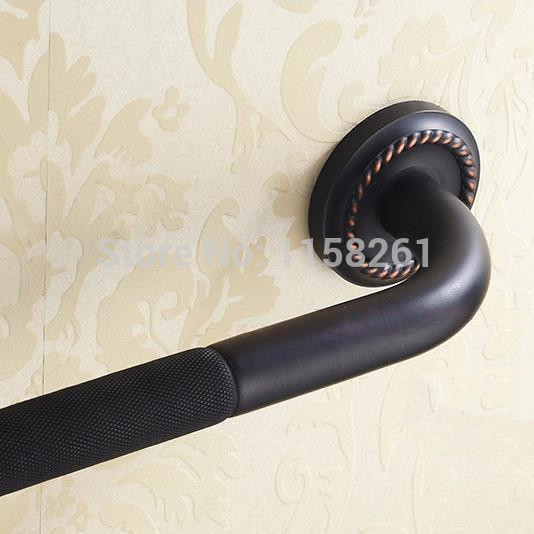 whole and retail black antique brass bathroom safety grab bar wall mounted brass non slip holder sy-106r