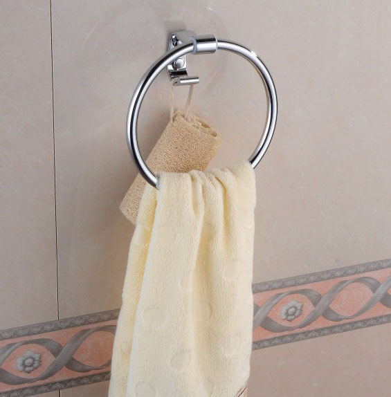 stainless steel wall towel ring