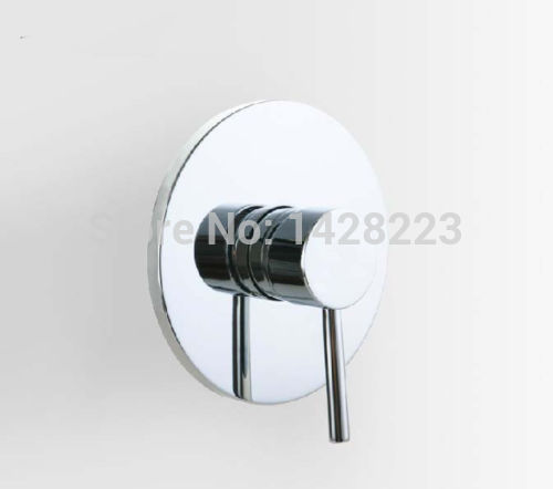 new designed mounted shower faucet chrome round control valve single handle tap valve