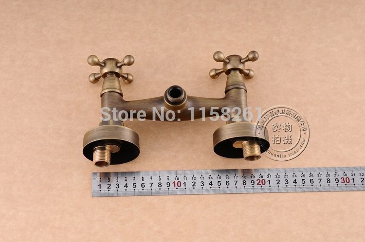 garden guarantee cold and antique brass washing machine fast open faucet lengthen mop pool bath faucet hj-0217l - Click Image to Close