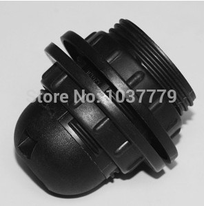 100pcs/lot black color bakelite e27 fitting lamp holder vintage pendant lamp sockets